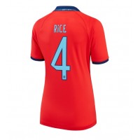 Maglie da calcio Inghilterra Declan Rice #4 Seconda Maglia Femminile Mondiali 2022 Manica Corta